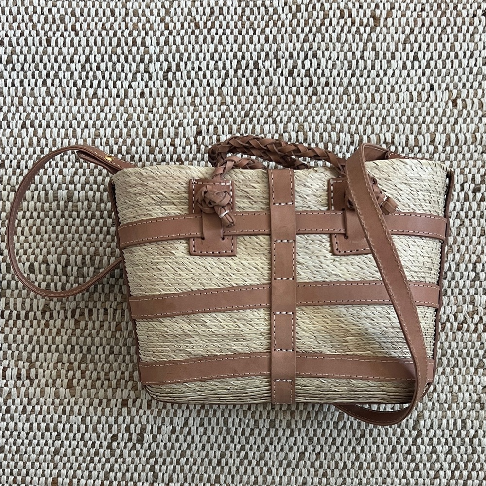 Altuzarra Tan and Brown Crossbody Bag
